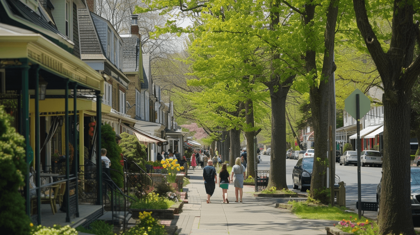 Montclair New Jersey Nice Street and People