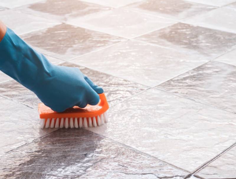 How to Clean Dirty Kitchen Floor Tiles